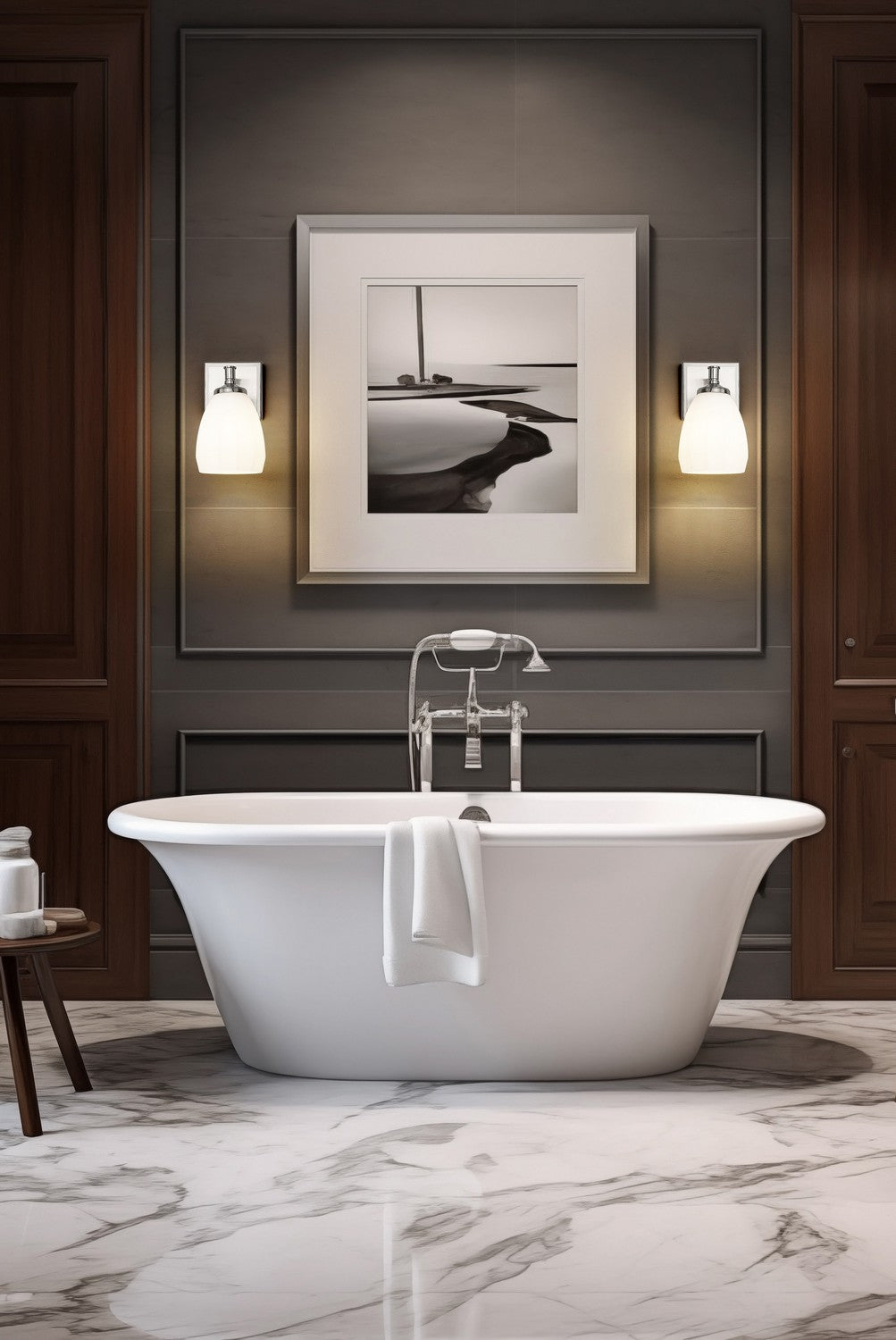 Z-Lite - 7004-1V-BN - One Light Vanity - Oren - Brushed Nickel