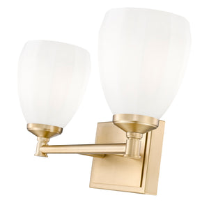 Z-Lite - 7004-2V-MGLD - Two Light Vanity - Oren - Modern Gold