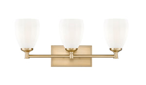 Z-Lite - 7004-3V-MGLD - Three Light Vanity - Oren - Modern Gold