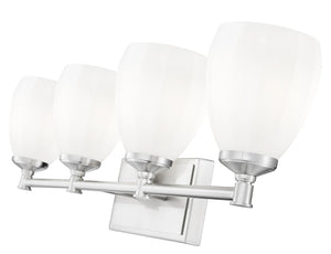 Z-Lite - 7004-4V-BN - Four Light Vanity - Oren - Brushed Nickel