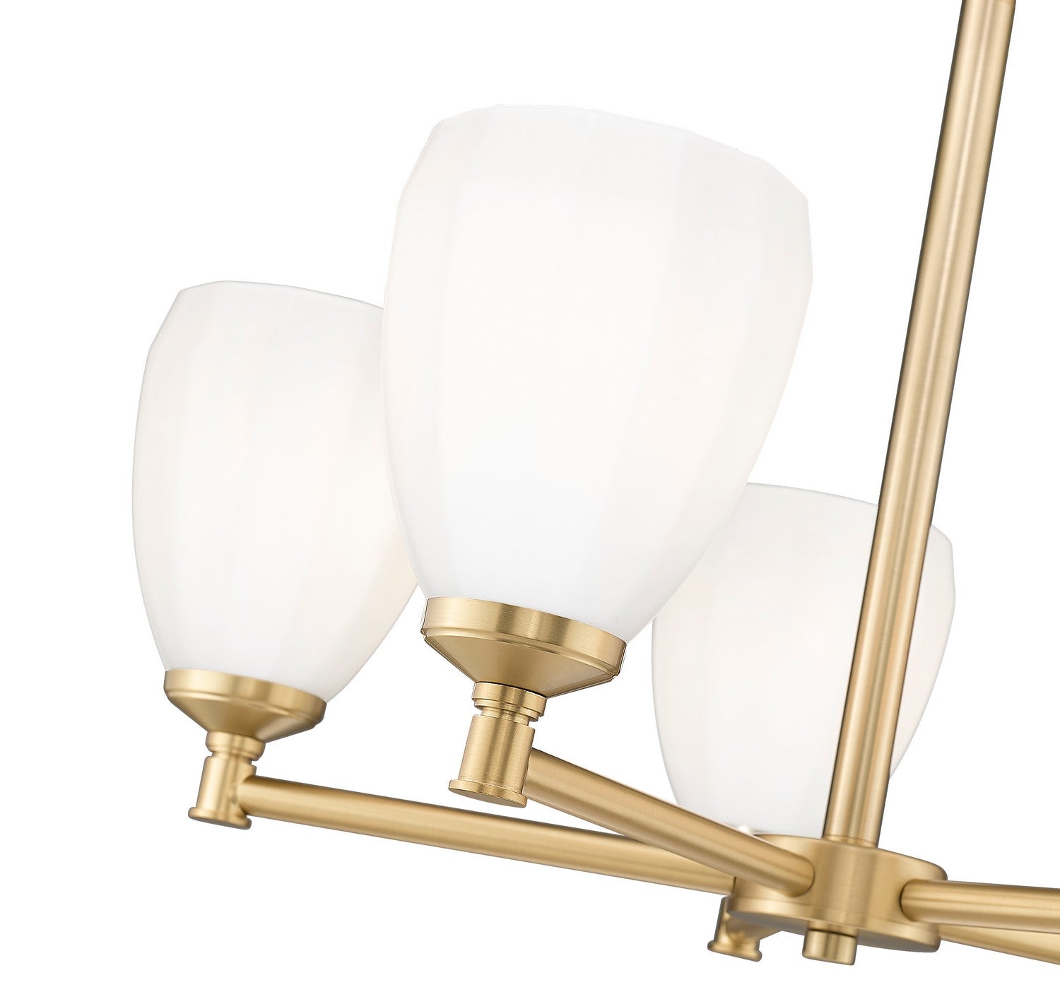 Z-Lite - 7004-5MGLD - Five Light Chandelier - Oren - Modern Gold