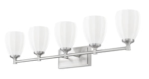 Z-Lite - 7004-5V-BN - Five Light Vanity - Oren - Brushed Nickel