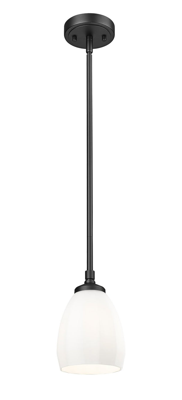 Z-Lite - 7004P5-MB - One Light Pendant - Oren - Matte Black