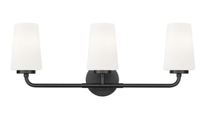 Z-Lite - 7005-3V-MB - Three Light Vanity - Montford - Matte Black