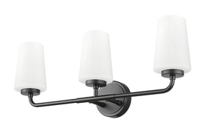 Z-Lite - 7005-3V-MB - Three Light Vanity - Montford - Matte Black