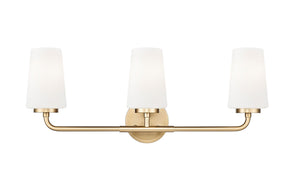 Z-Lite - 7005-3V-MGLD - Three Light Vanity - Montford - Modern Gold