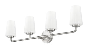 Z-Lite - 7005-4V-BN - Four Light Vanity - Montford - Brushed Nickel