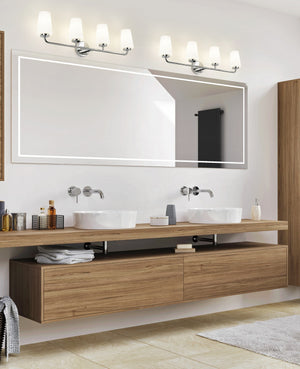 Z-Lite - 7005-4V-CH - Four Light Vanity - Montford - Chrome