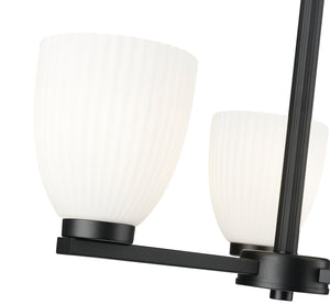 Z-Lite - 7518-3MB - Three Light Chandelier - Naya - Matte Black
