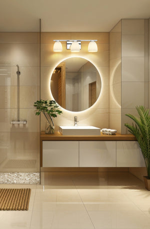 Z-Lite - 7518-3V-CH - Three Light Vanity - Naya - Chrome