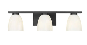 Z-Lite - 7518-3V-MB - Three Light Vanity - Naya - Matte Black