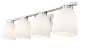 Z-Lite - 7518-4V-BN - Four Light Vanity - Naya - Brushed Nickel