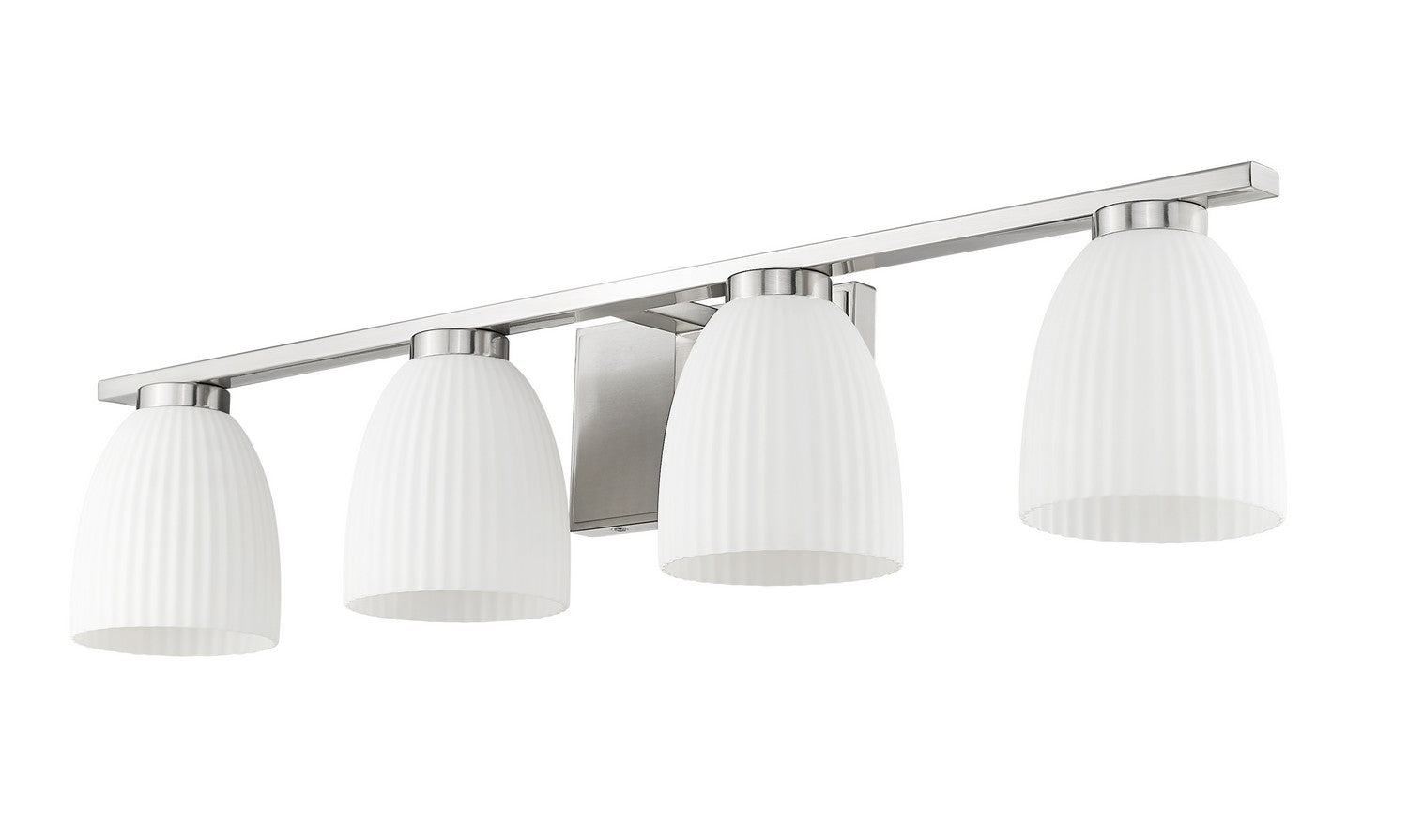 Z-Lite - 7518-4V-BN - Four Light Vanity - Naya - Brushed Nickel