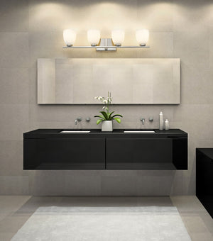 Z-Lite - 7518-4V-BN - Four Light Vanity - Naya - Brushed Nickel
