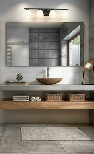 Z-Lite - 7518-4V-MB - Four Light Vanity - Naya - Matte Black