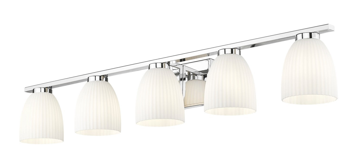Z-Lite - 7518-5V-CH - Five Light Vanity - Naya - Chrome