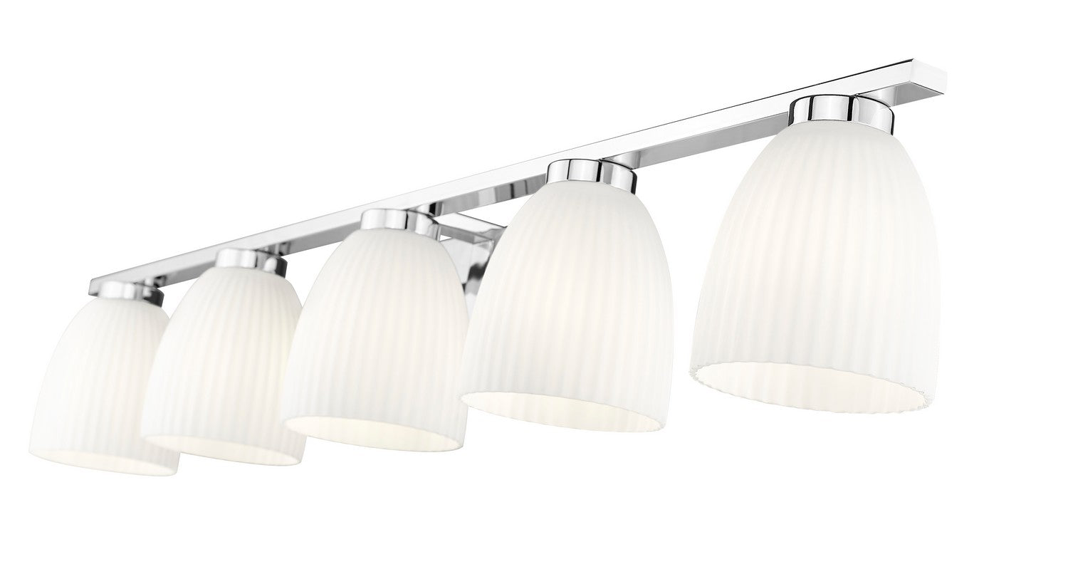 Z-Lite - 7518-5V-CH - Five Light Vanity - Naya - Chrome