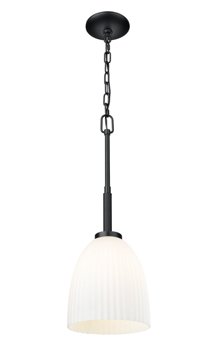 Z-Lite - 7518P8-MB - One Light Pendant - Naya - Matte Black