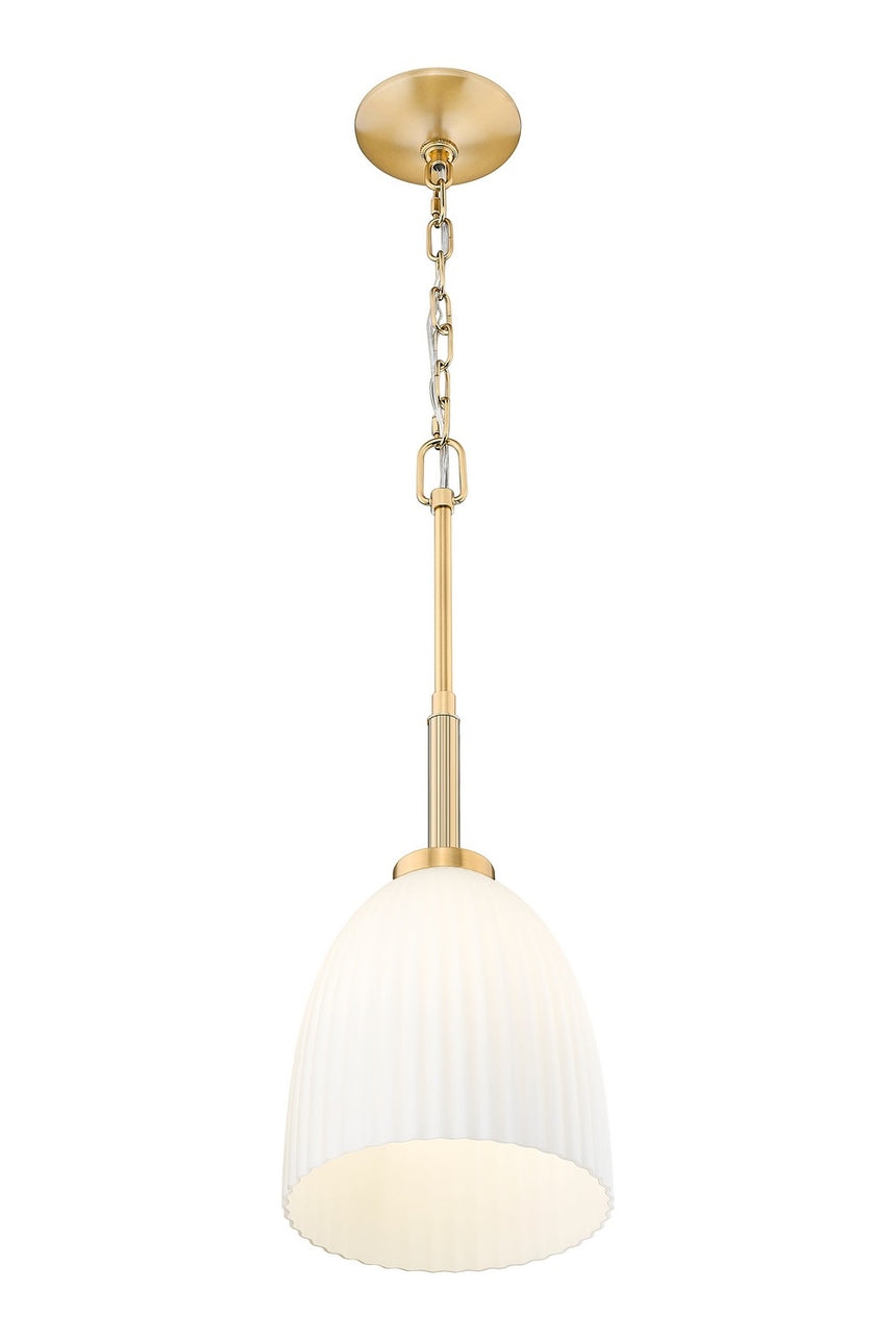Z-Lite - 7518P8-MGLD - One Light Pendant - Naya - Modern Gold