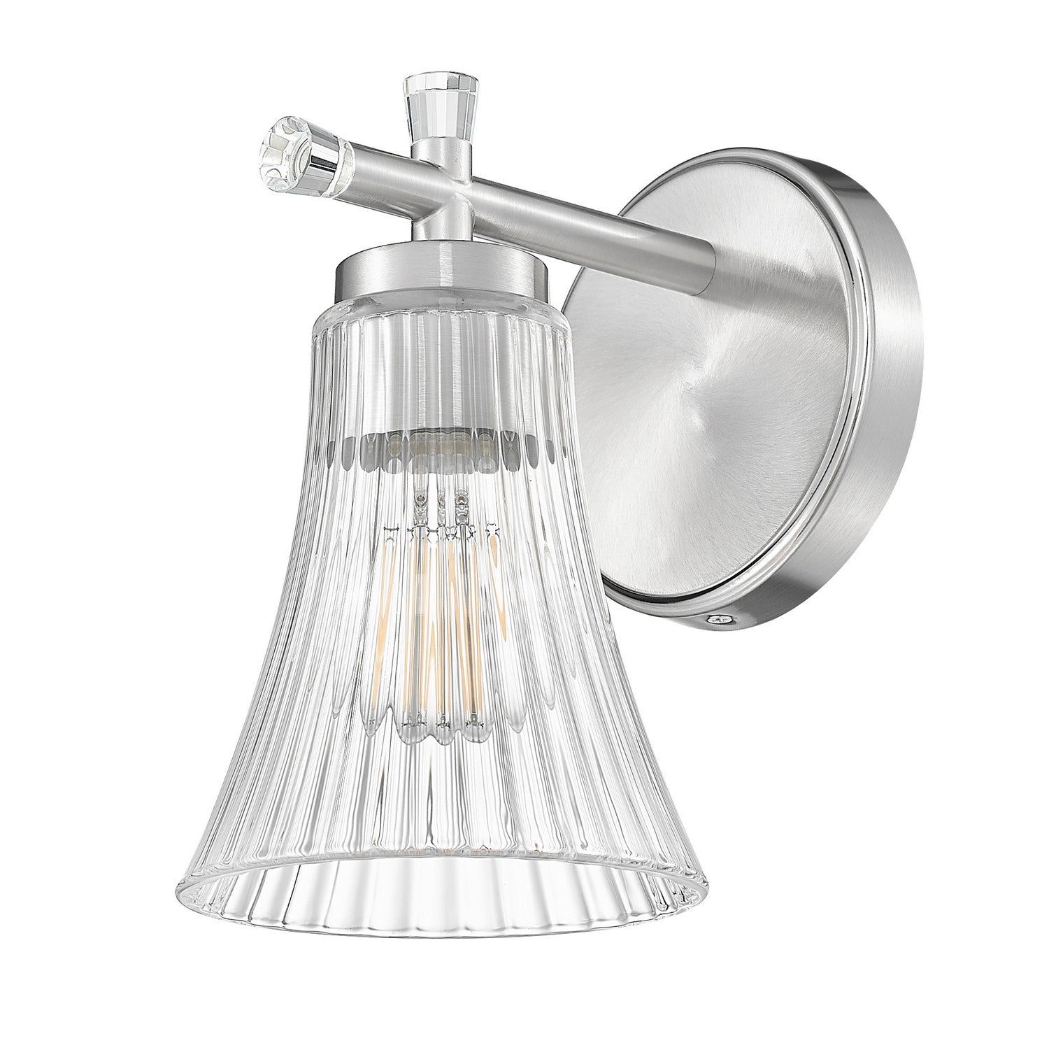 Z-Lite - 7519-1S-BN - One Light Wall Sconce - Belle - Brushed Nickel