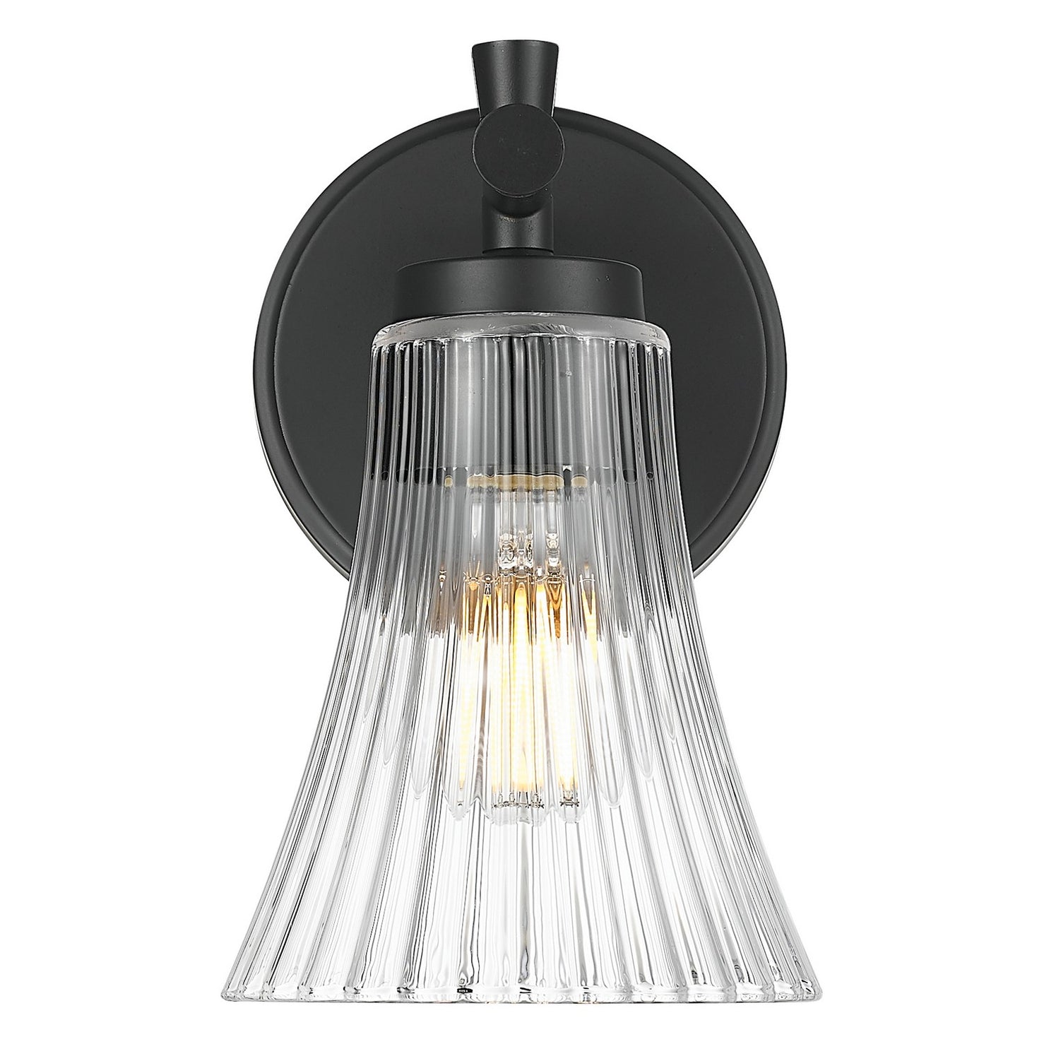 Z-Lite - 7519-1S-MB - One Light Wall Sconce - Belle - Matte Black