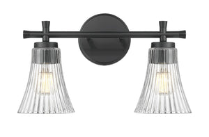 Z-Lite - 7519-2V-MB - Two Light Vanity - Belle - Matte Black