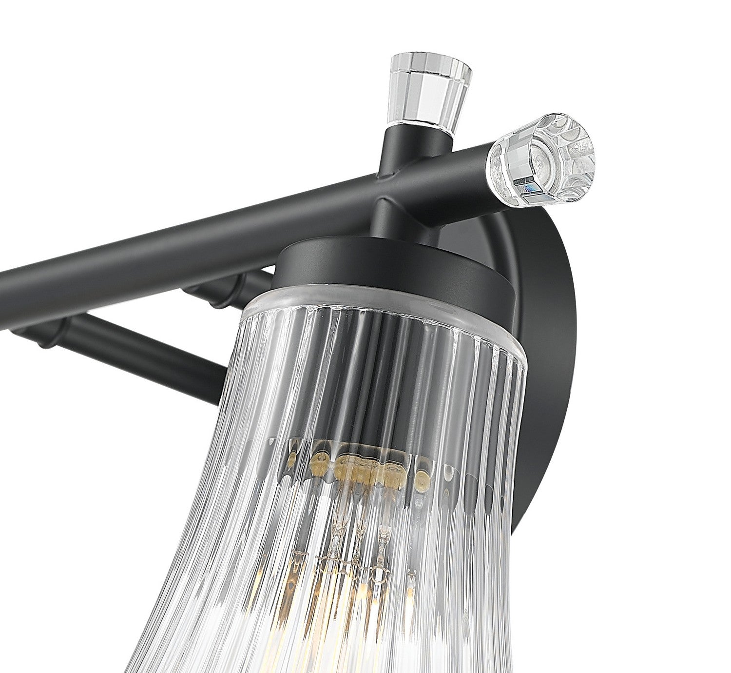 Z-Lite - 7519-2V-MB - Two Light Vanity - Belle - Matte Black
