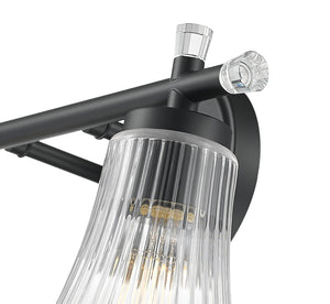 Z-Lite - 7519-2V-MB - Two Light Vanity - Belle - Matte Black