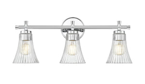 Z-Lite - 7519-3V-CH - Three Light Vanity - Belle - Chrome