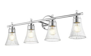 Z-Lite - 7519-4V-CH - Four Light Vanity - Belle - Chrome