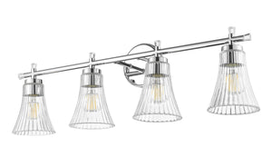 Z-Lite - 7519-4V-CH - Four Light Vanity - Belle - Chrome
