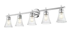 Z-Lite - 7519-5V-CH - Five Light Vanity - Belle - Chrome