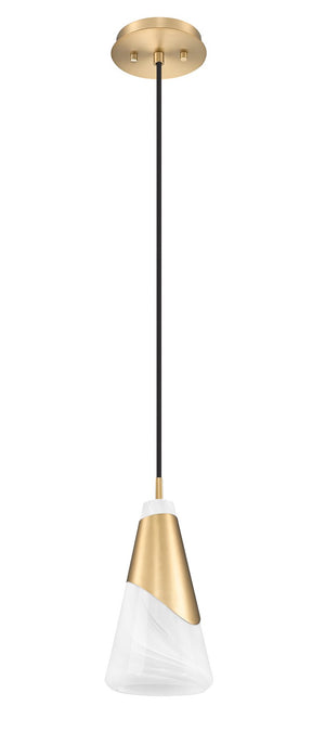 Z-Lite - 828P6-MGLD - One Light Pendant - Aimie - Modern Gold