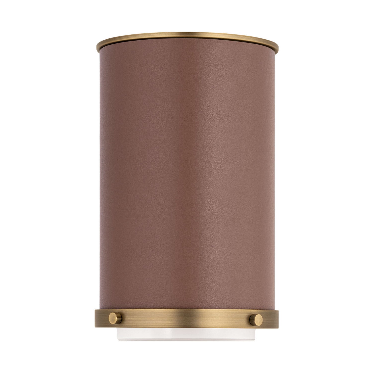 Visual Comfort Studio - LF1081TWB - One Light Flush Mount - Marlowe - Time Worn Brass