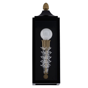 Kalco - 410120MB - One Light Wall Sconce - Midsummer - Matte Black