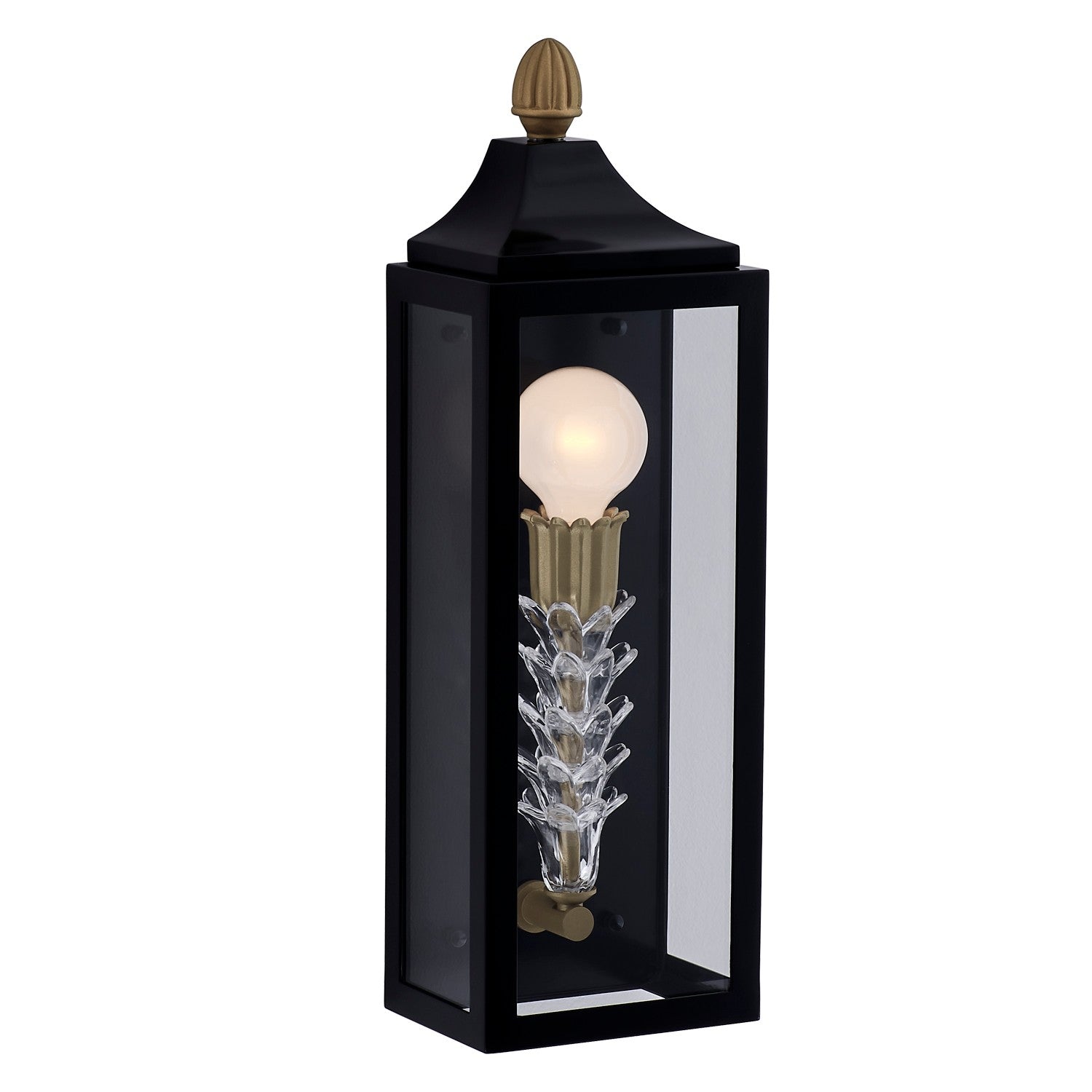 Kalco - 410120MB - One Light Wall Sconce - Midsummer - Matte Black
