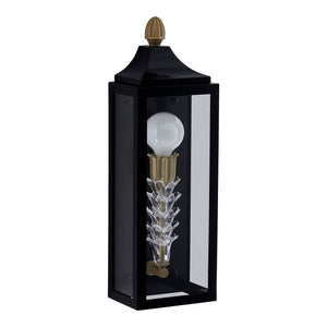 Kalco - 410120MB - One Light Wall Sconce - Midsummer - Matte Black