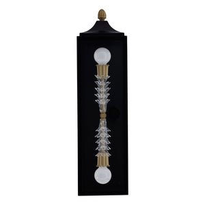 Kalco - 410121MB - Two Light Wall Sconce - Midsummer - Matte Black