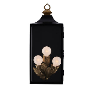 Kalco - 410221MB - Three Light Wall Sconce - Marge - Matte Black
