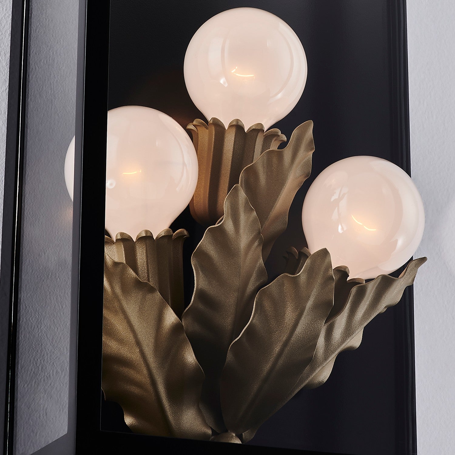 Kalco - 410221MB - Three Light Wall Sconce - Marge - Matte Black