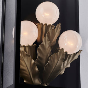 Kalco - 410221MB - Three Light Wall Sconce - Marge - Matte Black