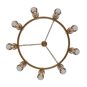 Kalco - 521356VGB - 18 Light Chandelier - Duet - Vintage Brass