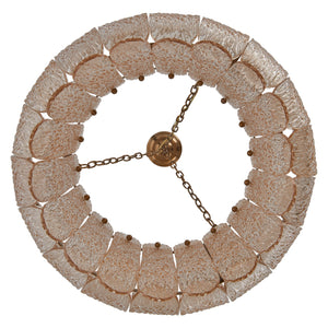Kalco - 523455WB - Six Light Pendant - Camellia - Winter Brass