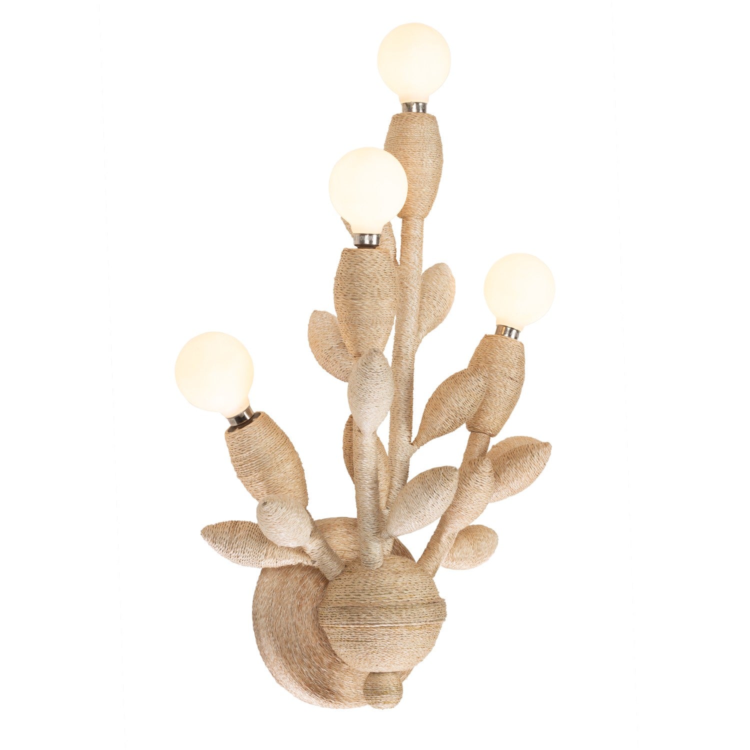 Kalco - 527021WIV - Four Light Wall Sconce - Branche - Warm Ivory