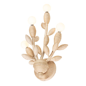 Kalco - 527021WIV - Four Light Wall Sconce - Branche - Warm Ivory