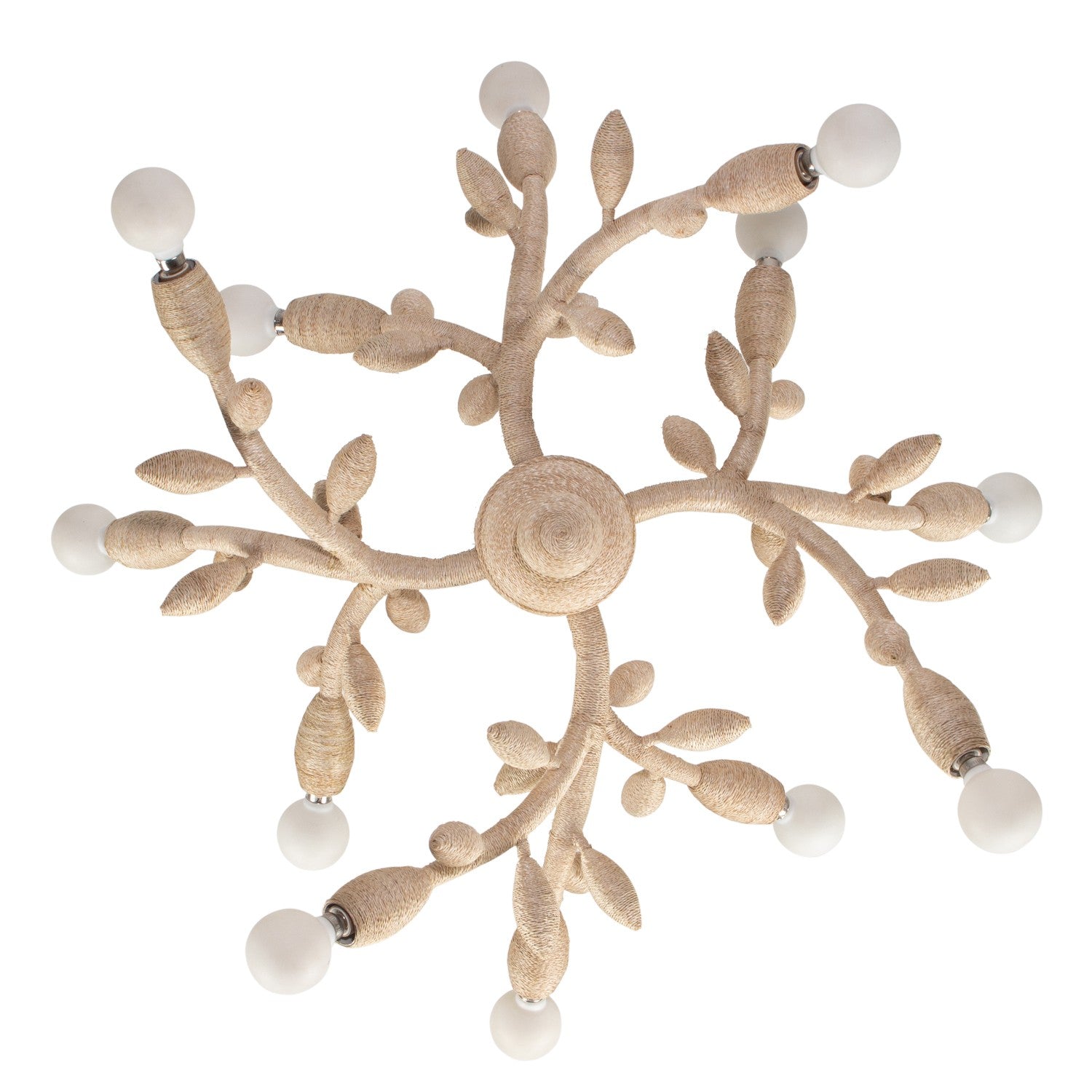 Kalco - 527055WIV - 12 Light Chandelier - Branche - Warm Ivory