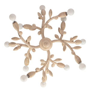 Kalco - 527055WIV - 12 Light Chandelier - Branche - Warm Ivory