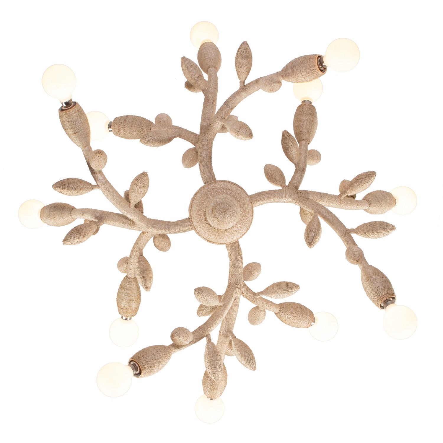 Kalco - 527055WIV - 12 Light Chandelier - Branche - Warm Ivory