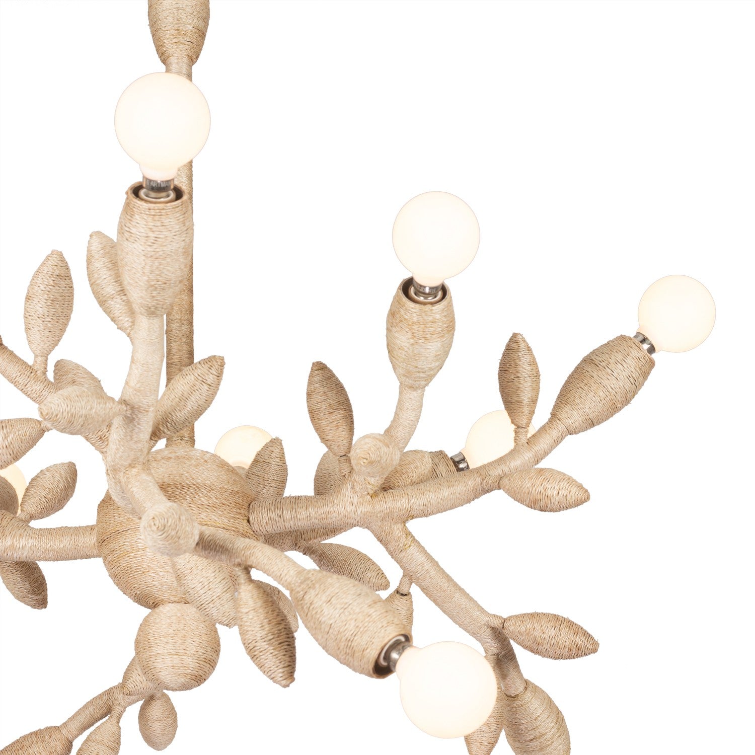 Kalco - 527055WIV - 12 Light Chandelier - Branche - Warm Ivory