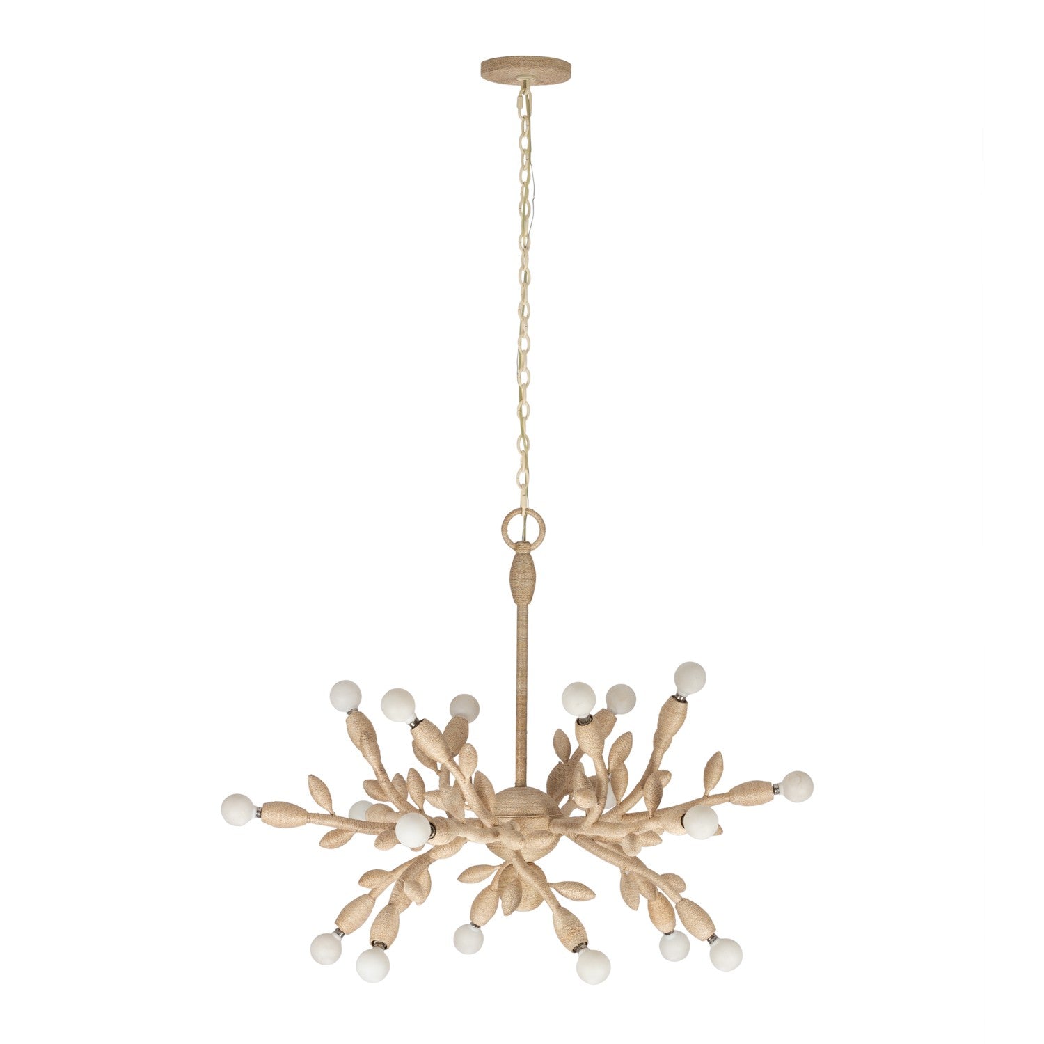 Kalco - 527056WIV - 18 Light Chandelier - Branche - Warm Ivory